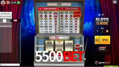 Descubra o Mundo do Cassino Online com 5500bet